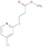 Methyl 3-((4-chloropyridin-2-yl)thio)propanoate