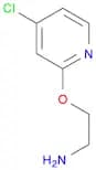 2-((4-Chloropyridin-2-yl)oxy)ethanamine