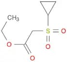 ethyl 2-cyclopropylsulfonylacetate