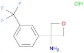 3-(3-(Trifluoromethyl)phenyl)oxetan-3-amine hydrochloride