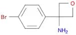 3-(4-Bromophenyl)oxetan-3-amine
