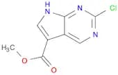 Methyl 2-chloro-7H-pyrrolo[2,3-d]pyrimidine-5-carboxylate