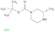 Tert-butyl (3S)-3-methylpiperazine-1-carboxylate hydrochloride