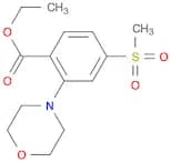 Ethyl 4-(methylsulfonyl)-2-morpholinobenzoate