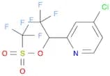 1-(4-Chloropyridin-2-yl)-2,2,2-trifluoroethyl trifluoromethanesulfonate