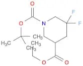 1-tert-Butyl 3-ethyl 5,5-difluoropiperidine-1,3-dicarboxylate