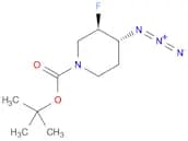 (3,4)-trans-tert Butyl-4-azido-3-fluoropiperidine-1-carboxylate