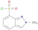 2-Methyl-2H-indazole-7-sulfonyl chloride