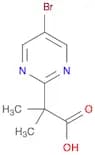 2-(5-Bromopyrimidin-2-yl)-2-methylpropanoic acid