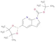 tert-Butyl5-(4,4,5,5-tetramethyl-1,3,2-dioxaborolan-2-yl)-1H-pyrrolo[2,3-b]pyridine-1-carboxylate