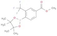 4-Methoxycarbonyl-2-trifluoromethylphenylboronic acid pinacol ester
