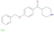 (4-Benzyloxy-phenyl)-piperidin-4-yl-methanone hydrochloride