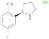 (2R)-2-(5-Fluoro-2-methyl-phenyl)pyrrolidine hcl