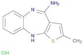 4-Amino-2-methyl-10h-thiene[2,3-b][1,5]benzodiazepine, HCl