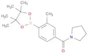 1-[[3-Methyl-4-(tetramethyl-1,3,2-dioxaborolan-2-yl)phenyl]carbonyl]pyrrolidine