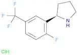 (R)-2-(2-Fluoro-5-(trifluoromethyl)phenyl)pyrrolidine hydrochloride