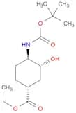 (1R,3R,4R)-Ethyl 4-((tert-butoxycarbonyl)amino)-3-hydroxycyclohexanecarboxylate