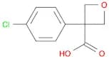 3-(4-Chlorophenyl)oxetane-3-carboxylic acid