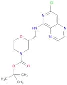 (R)-tert-Butyl 2-((7-chloropyrido[4,3-b]pyrazin-5-ylamino)methyl)morpholine-4-carboxylate