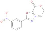 Ethyl 5-(3-nitrophenyl)-1,3,4-oxadiazole-2-carboxylate
