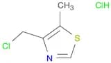 4-(chloromethyl)-5-methyl-1,3-thiazole hydrochloride