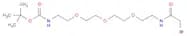 Bromoacetamido-PEG3-Boc-amine