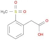Benzeneacetic acid, 2-(methylsulfonyl)-