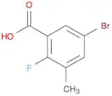 5-bromo-2-fluoro-3-methyl-benzoic acid