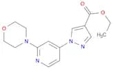 Ethyl 1-(2-morpholinopyridin-4-yl)-1H-pyrazole-4-carboxylate