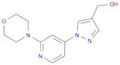 (1-(2-Morpholinopyridin-4-yl)-1H-pyrazol-4-yl)methanol