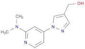 (1-(2-(Dimethylamino)pyridin-4-yl)-1H-pyrazol-4-yl)methanol