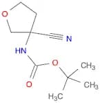 tert-butyl n-(3-cyanooxolan-3-yl)carbamate
