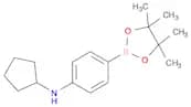 N-cyclopentyl-4-(tetramethyl-1,3,2-dioxaborolan-2-yl)aniline