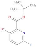 Tert-Butyl 3-bromo-6-fluoropyridine-2-ca