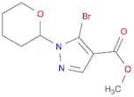 Methyl 5-bromo-1-(tetrahydropyran-2-yl)-1h-pyrazole-4-carboxylate
