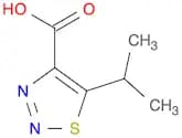 5-Isopropyl-1,2,3-thiadiazole-4-carboxylic acid