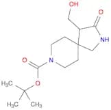 tert-butyl 4-(hydroxymethyl)-3-oxo-2,8-diazaspiro[4.5]decane-8-carboxylate