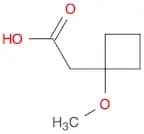 2-(1-Methoxycyclobutyl)acetic acid