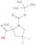 1-(tert-Butoxycarbonyl)-4,4-difluoro-2-methylpyrrolidine-2-carboxylic acid