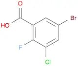 5-Bromo-3-chloro-2-fluorobenzoic acid