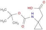 2-(1-{[(tert-Butoxy)carbonyl]amino}cyclopropyl)aceticacid