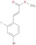 2-Propenoic acid, 3-(4-bromo-2-fluorophenyl)-, methyl ester