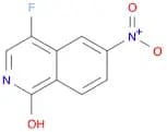 4-fluoro-6-nitroisoquinolin-1-ol