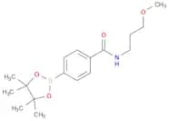 N-(3-Methoxypropyl)-4-(tetramethyl-1,3,2-dioxaborolan-2-yl)benzamide