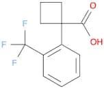 1-(2-(Trifluoromethyl)phenyl)cyclobutanecarboxylic acid