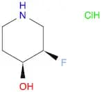 (3R,4S)-3-Fluoropiperidin-4-ol hydrochloride