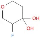 3-Fluorodihydro-2H-pyran-4,4(3H)-diol