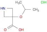 3-Isopropoxyazetidine-3-carboxylic acid hydrochloride