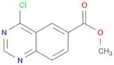 6-Quinazolinecarboxylic acid, 4-chloro-, methyl ester