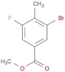 Methyl 3-bromo-5-fluoro-4-methylbenzoate